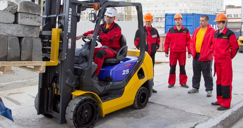 безопасное управление погрозчиком